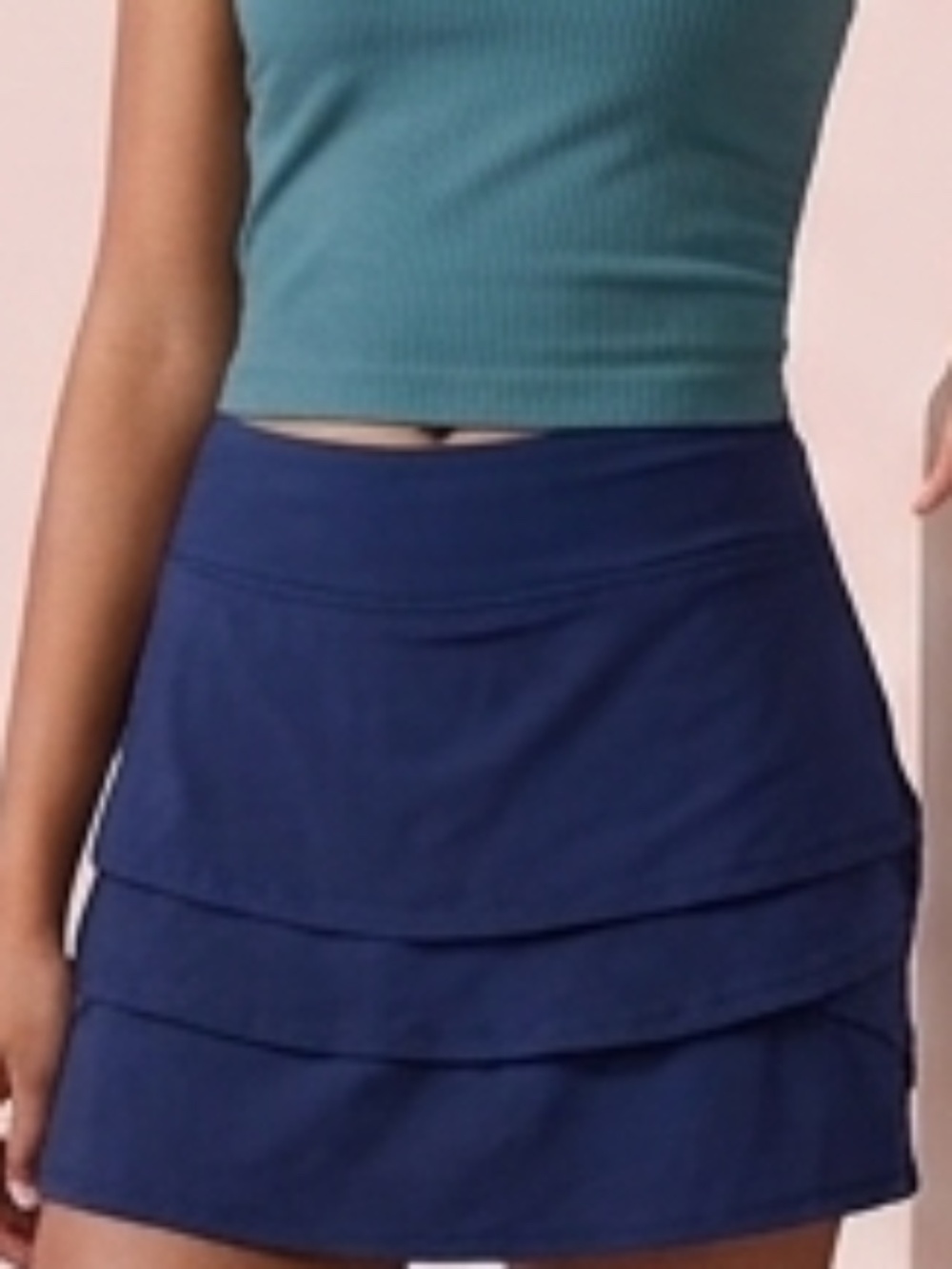 Athleta Girl Junior's Swing Skort in Navy Blue - Juniors XL